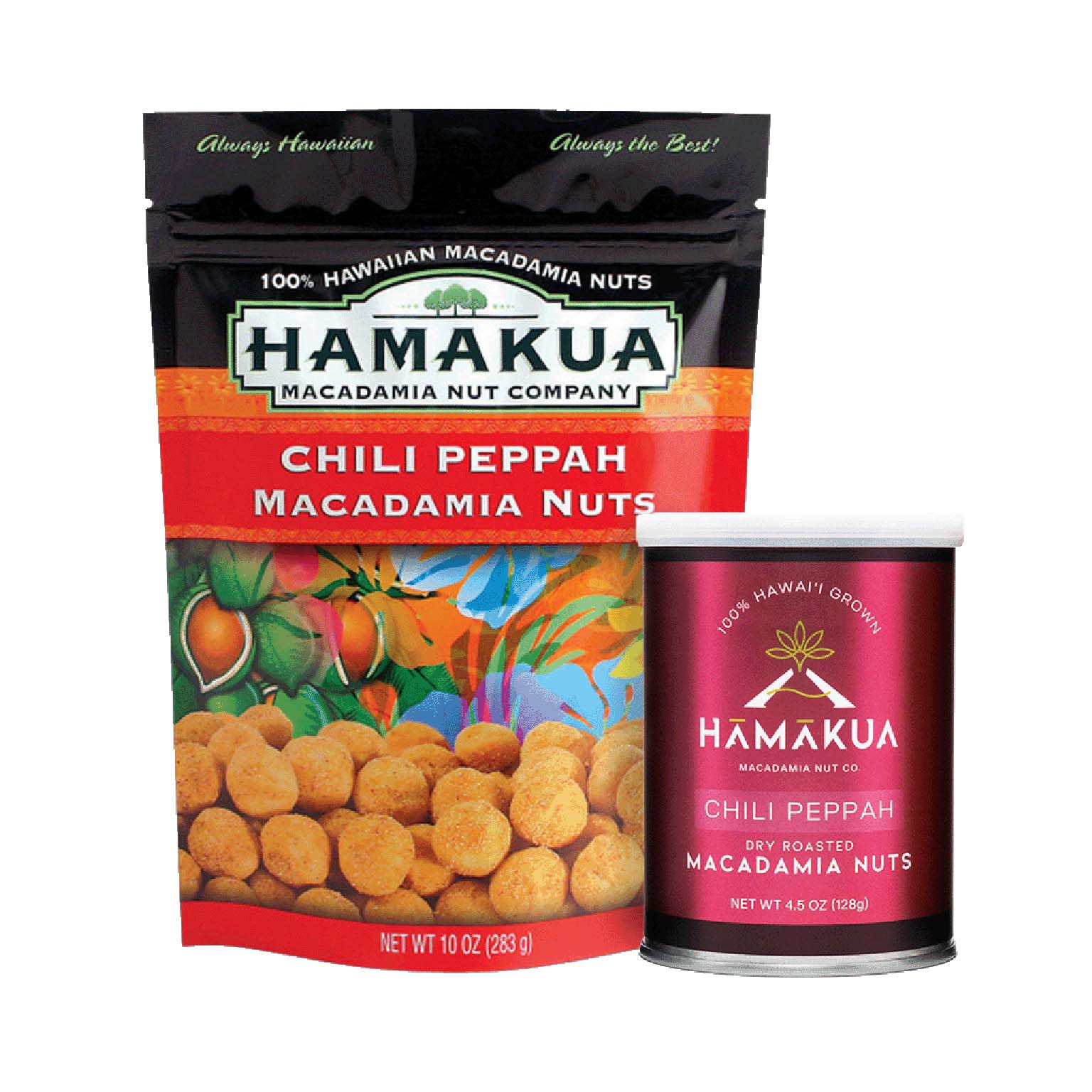@Tnkasy① Chili Pepper Seasoned Dry-Roasted Macadamia Nuts – Kaʻū Coffee Mill