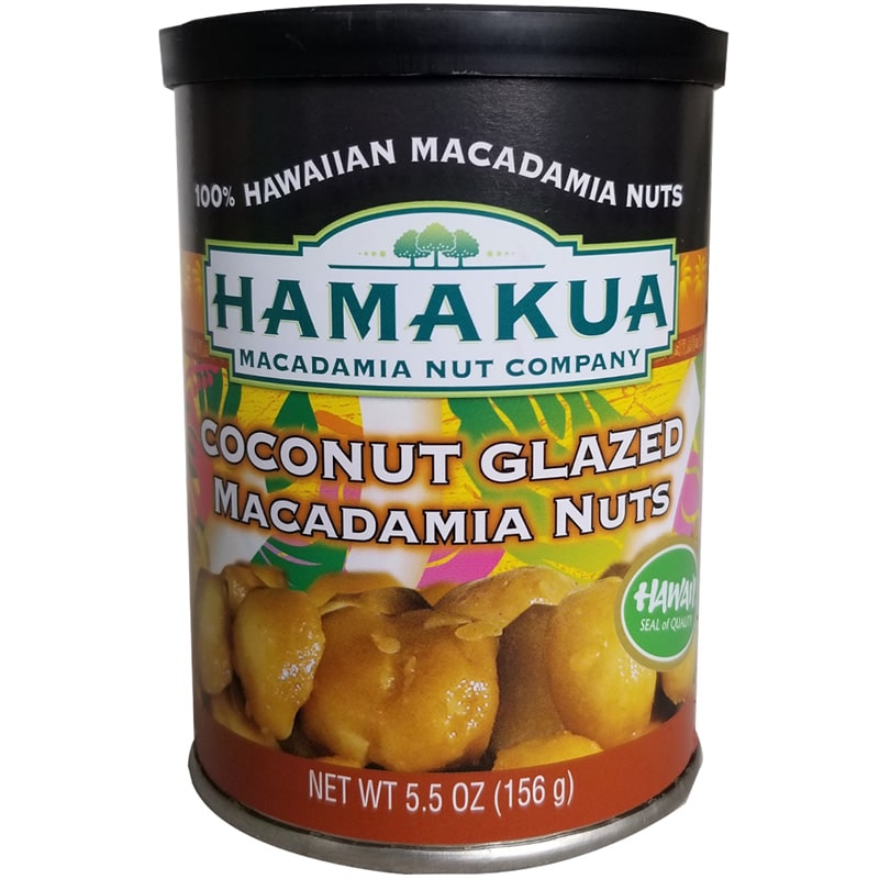 Coconut Glazed Macadamia Nuts