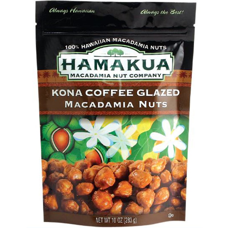 Kona Coffee Glazed Macadamia Nuts