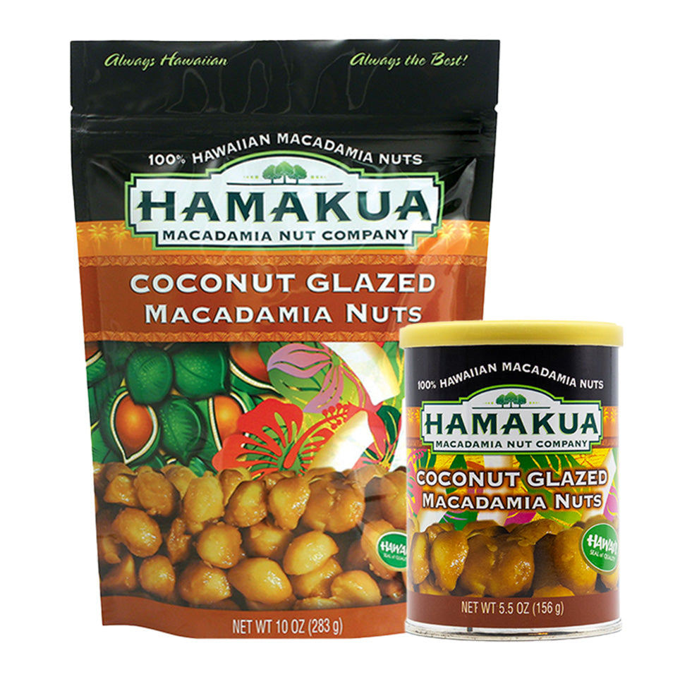 Coconut Glazed Macadamia Nuts