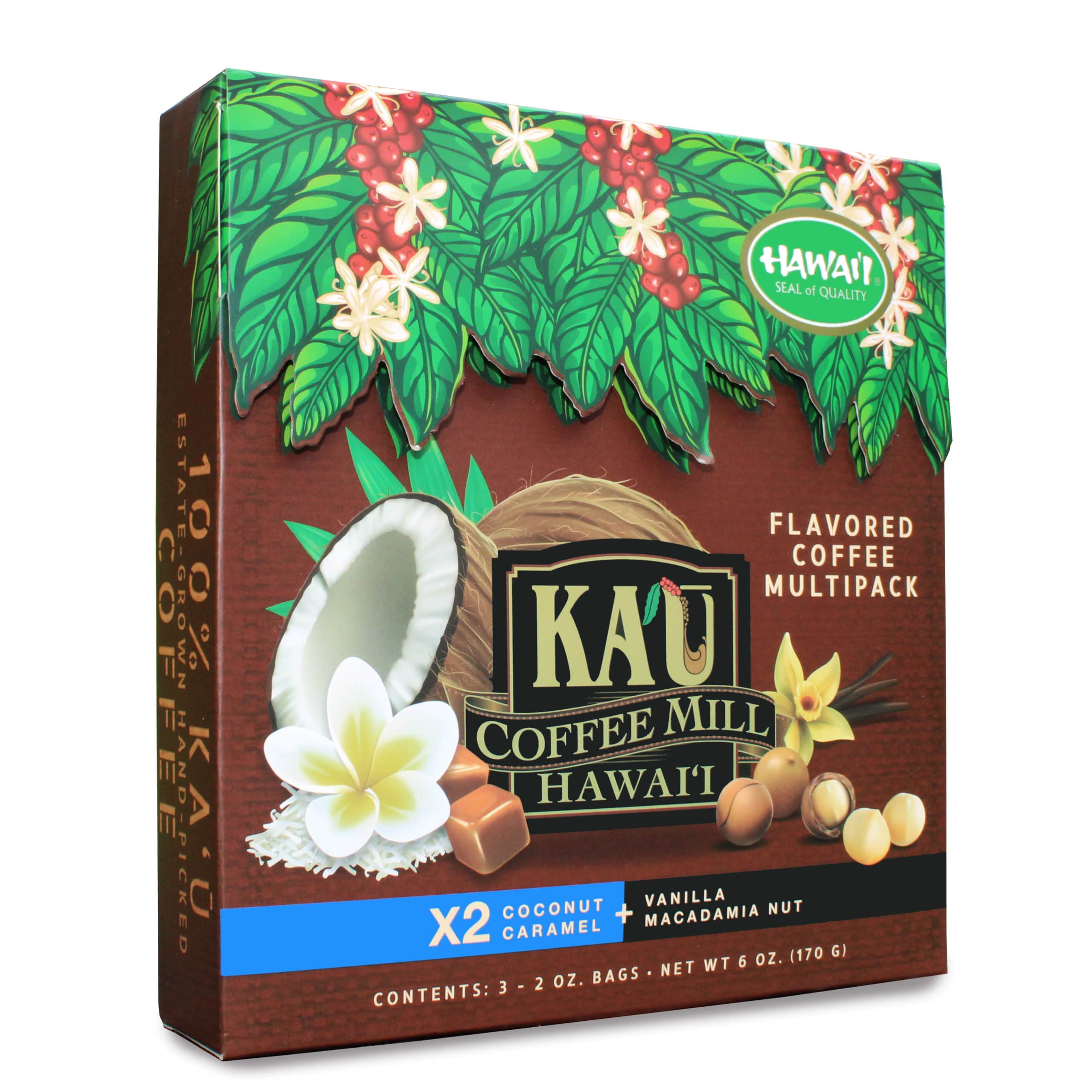 貴重♪ハワイ カウコーヒー 粉2個 KAU COFFEE MILL HAWAII Kaʻū Coffee Mill Coffee – Semi-Washed Medium Dark | Hāmākua