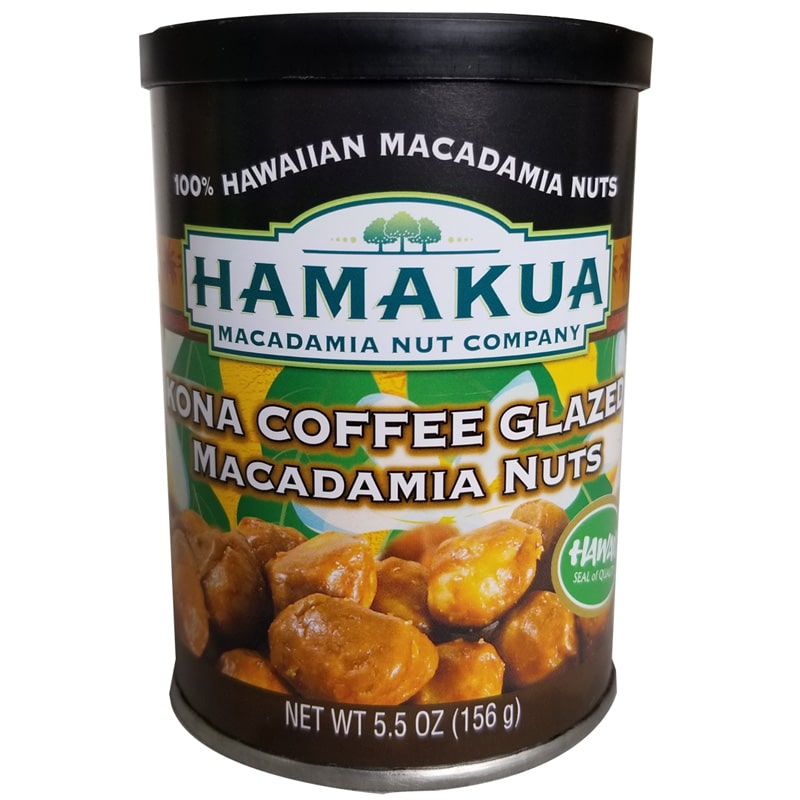 Kona Coffee Glazed Macadamia Nuts