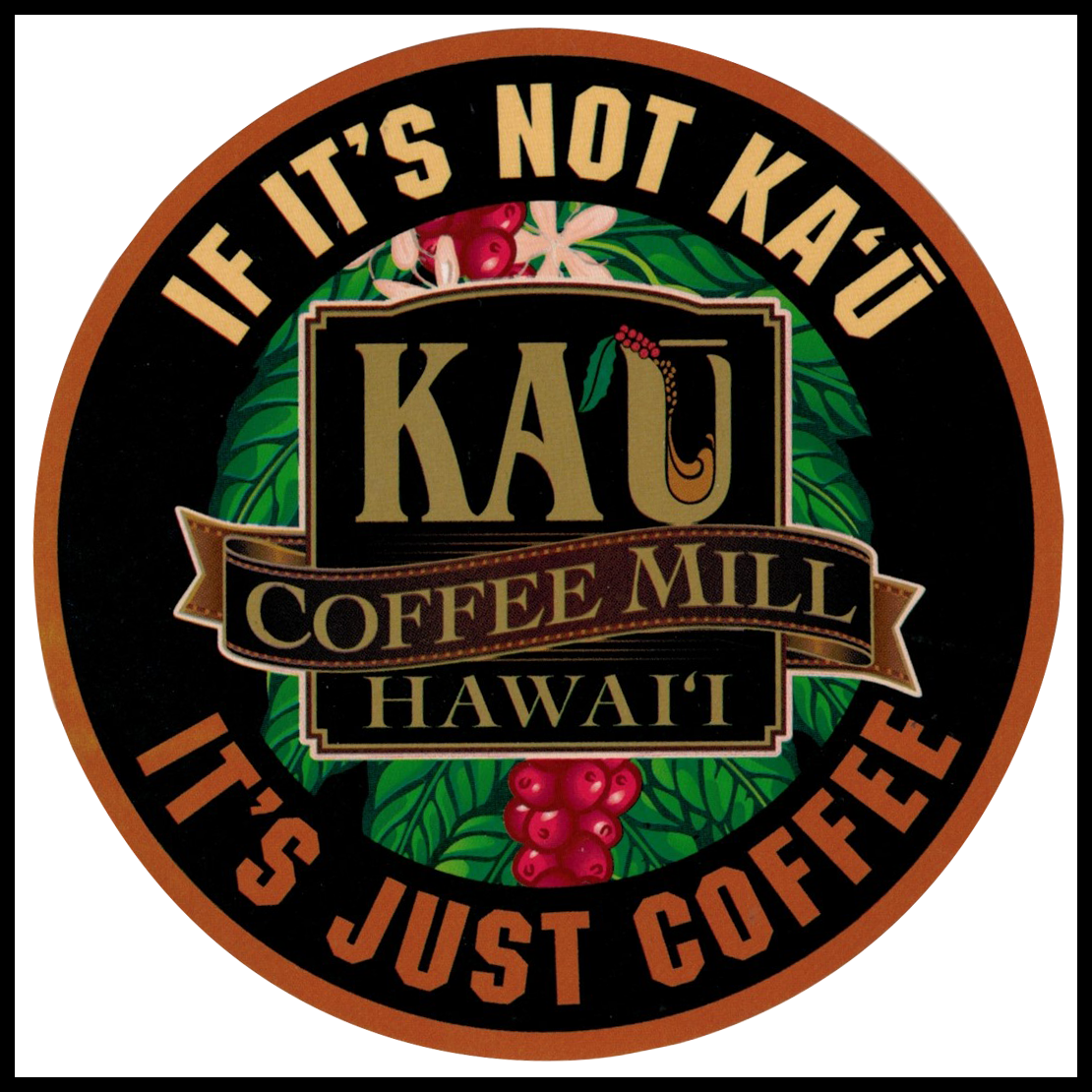 KCM Limited Edition Sticker | Kau Coffee Mill